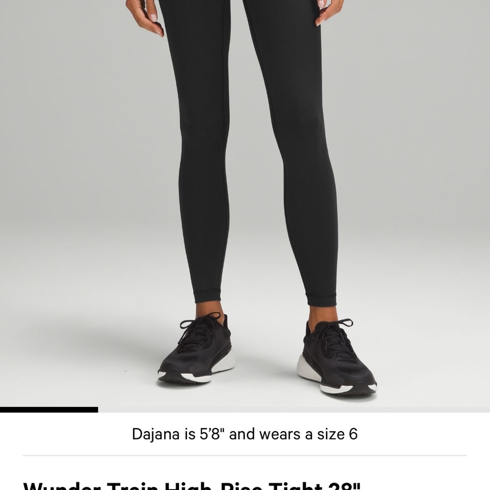 Lululemon winder under high rise 28”